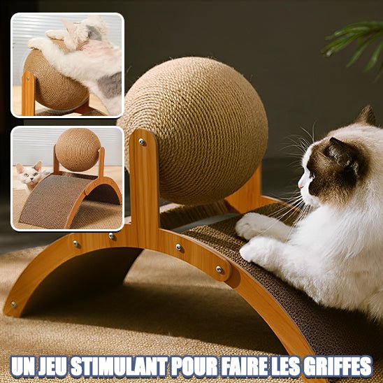 GriffeCat™ Boule à Gratter - Chat Michou