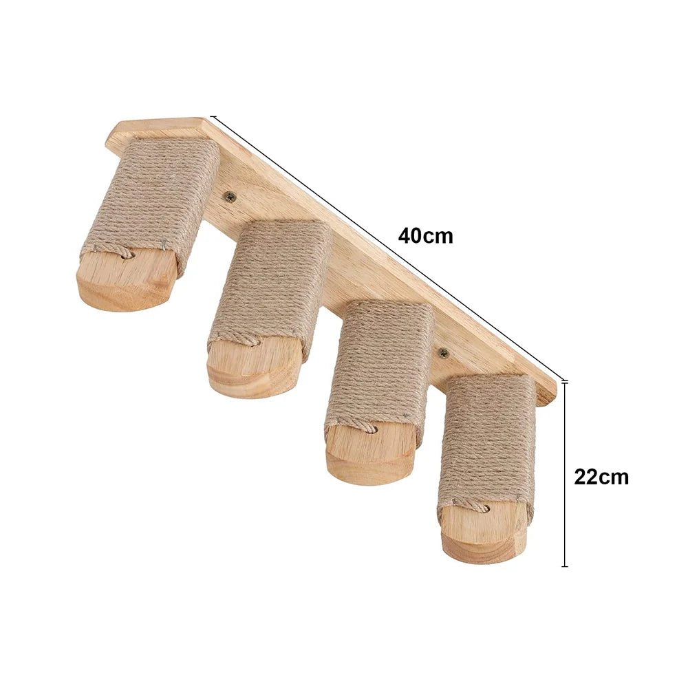 ClimbCat™ Escalier en Bois - Chat Michou