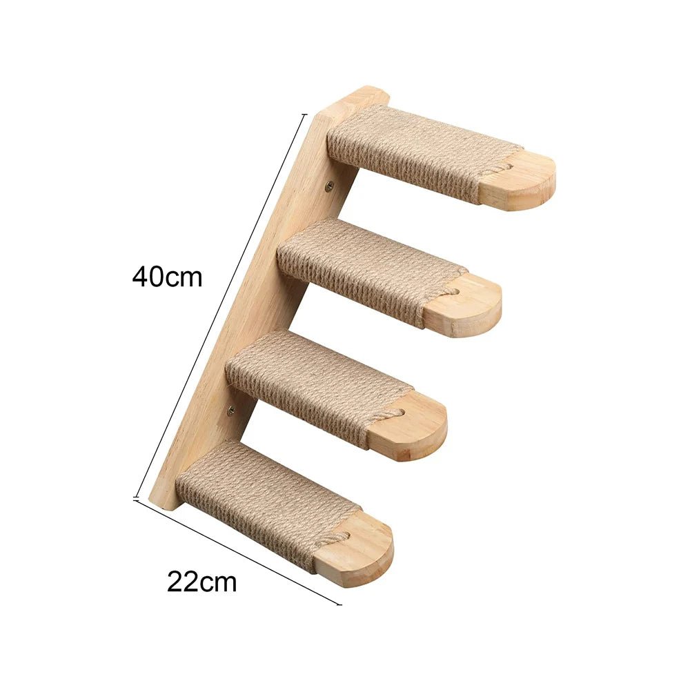 ClimbCat™ Escalier en Bois - Chat Michou