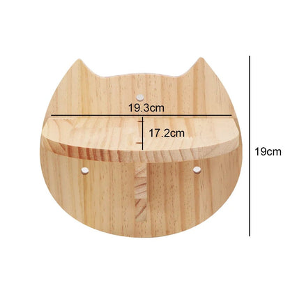 ClimbCat™ Étagère d'Observation en Bois - Chat Michou