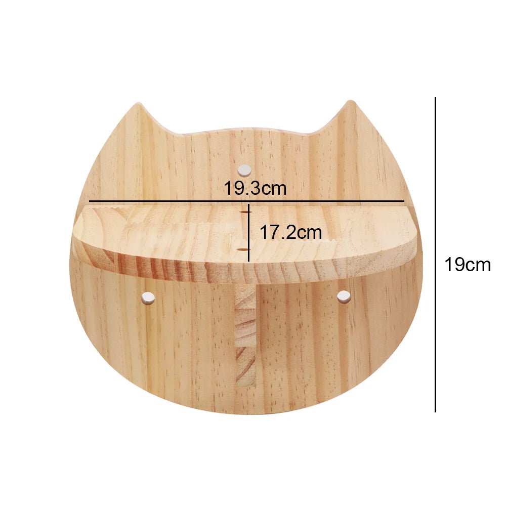 ClimbCat™ Étagère d'Observation en Bois - Chat Michou