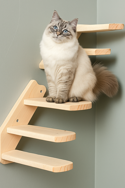 ClimbCat™ Escalier en Bois