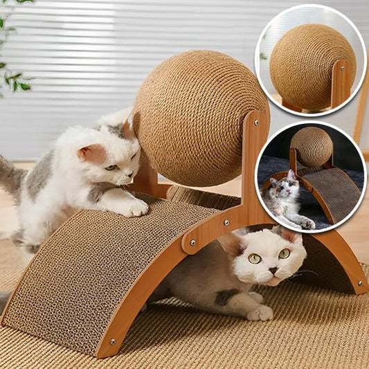 GriffeCat™ Boule à Gratter - Chat Michou