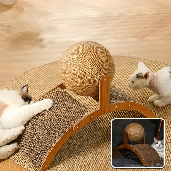 GriffeCat™ Boule à Gratter - Chat Michou