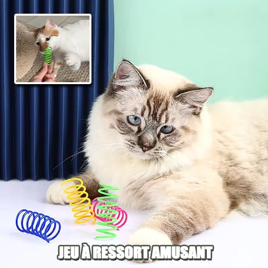 Jouets Interactifs à Ressort - Chat Michou